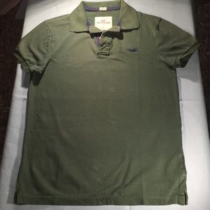 Dark green polo